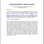 The Boundaries of Urartu/Ararat Paper