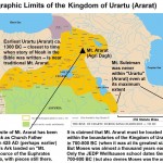 Urartu And Mount Ararat Map